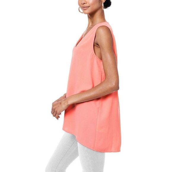 FEVER Ladies Versatile High-Low Sleeveless Tunic: Size - Small Only - Picture 6 of 7